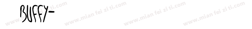 鄞禾軒 Buffy字体转换